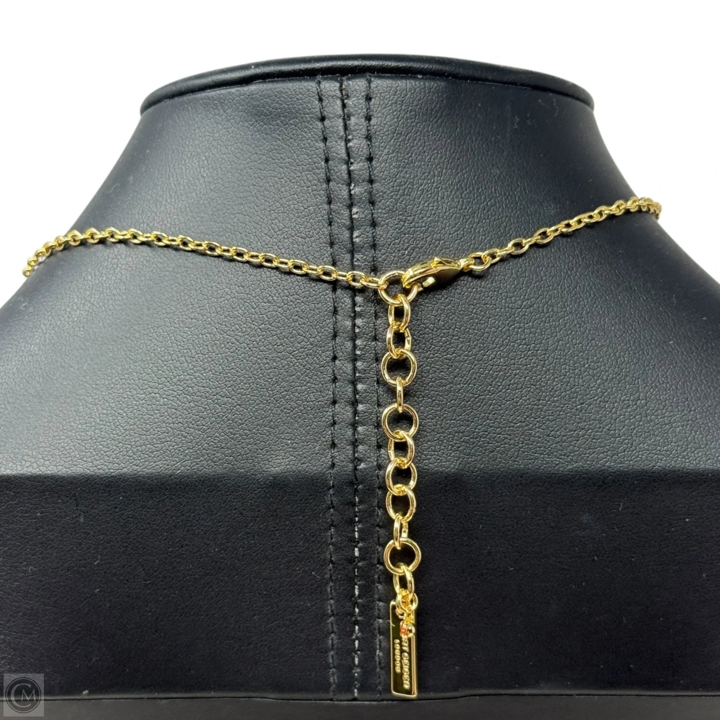 Fuchsia Crystal Heart Necklace Designer By Kurt Geiger