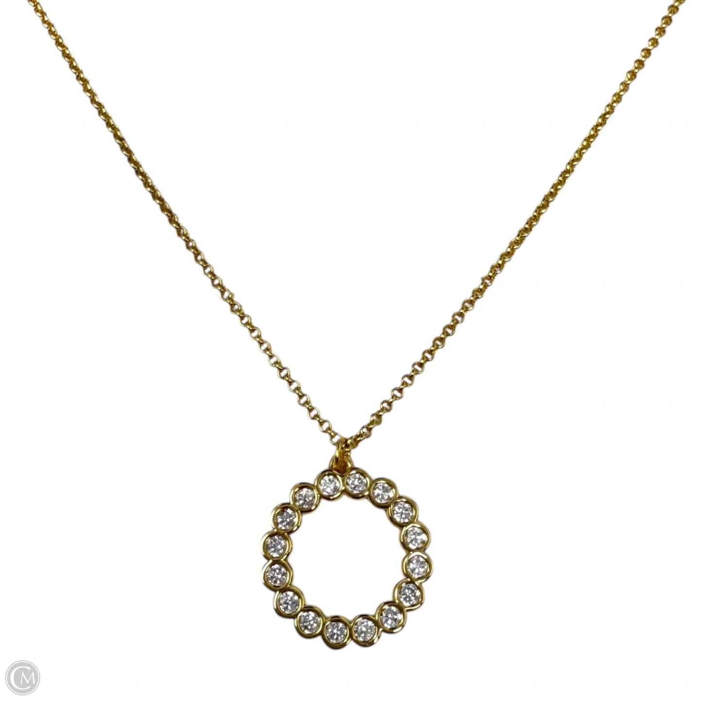 Full Circle Mini Pendant Necklace Designer By Kate Spade