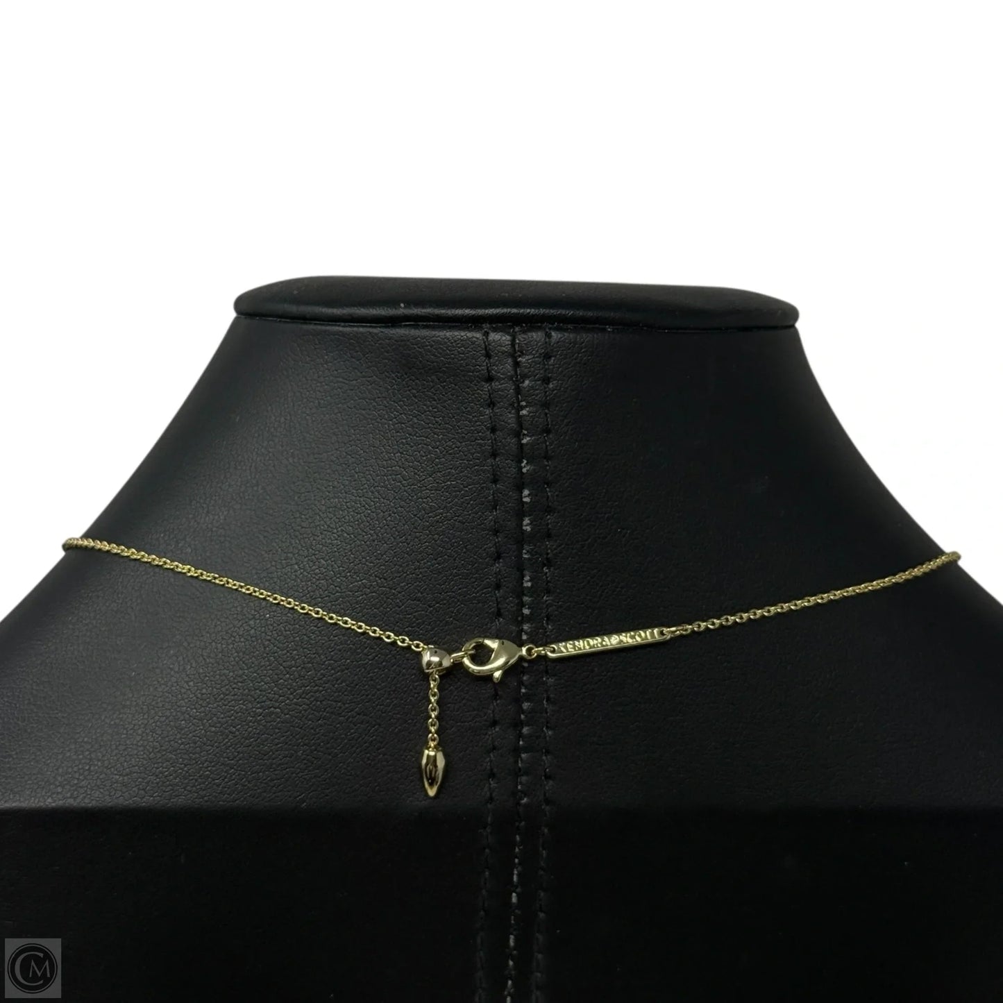 Mallory 14K Gold Pendant Necklace In Rose Quartz By Kendra Scott