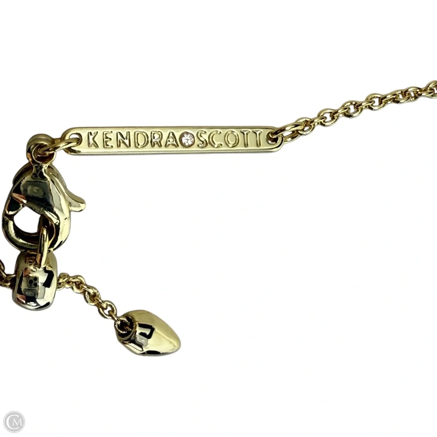 Mallory 14K Gold Pendant Necklace In Rose Quartz By Kendra Scott