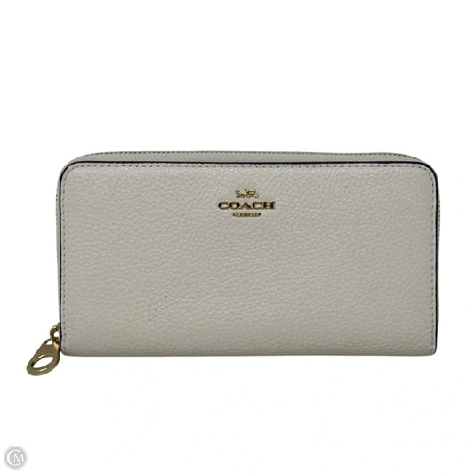 Long Zip Around Wallet Designer By Coach, Size: Medium