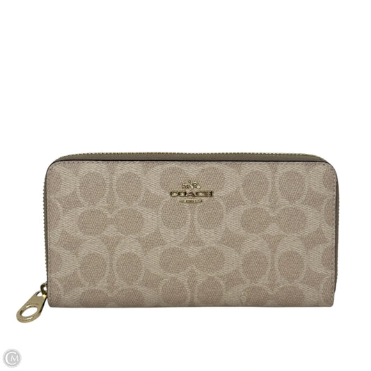 Long Zip Around Wallet
In Signature Canvas Designer By Coach, Size: Medium