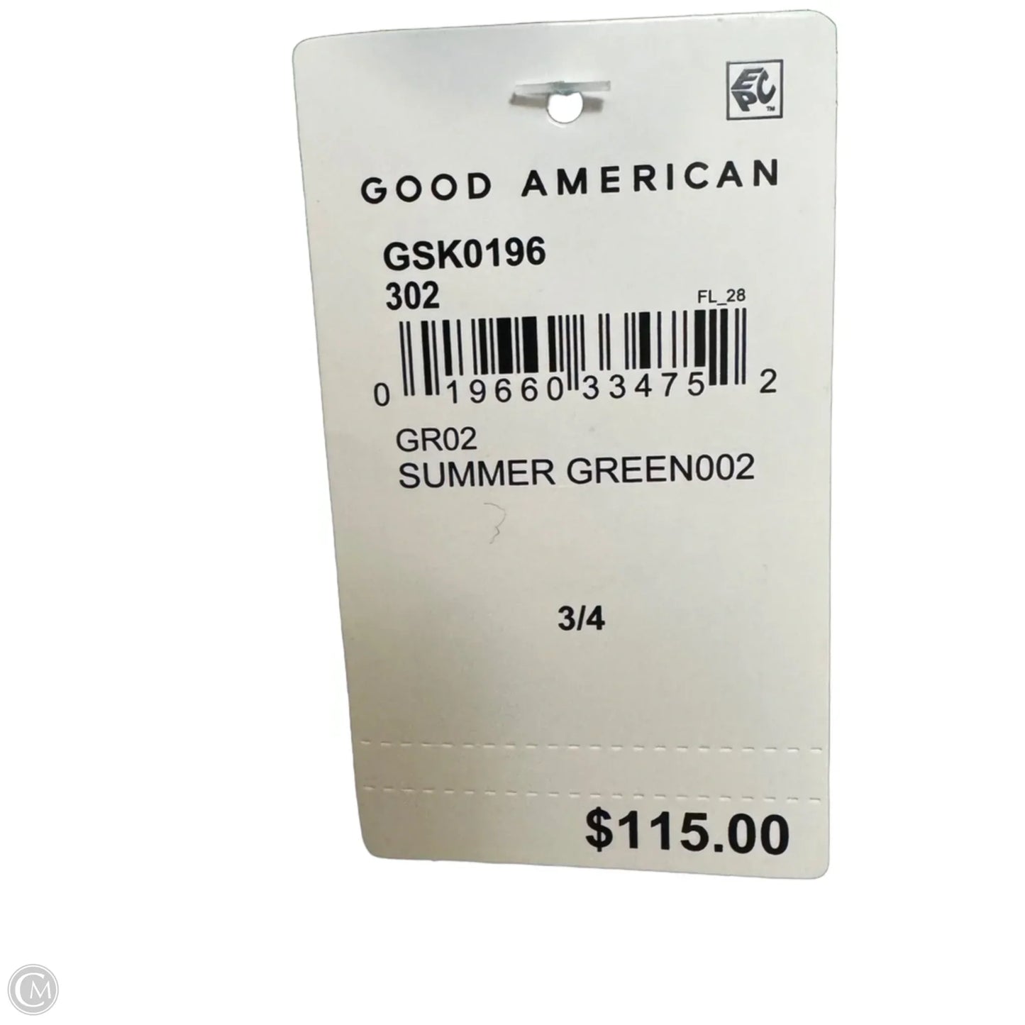 Sweater By Good American In Summer Green, Size: L/XL
