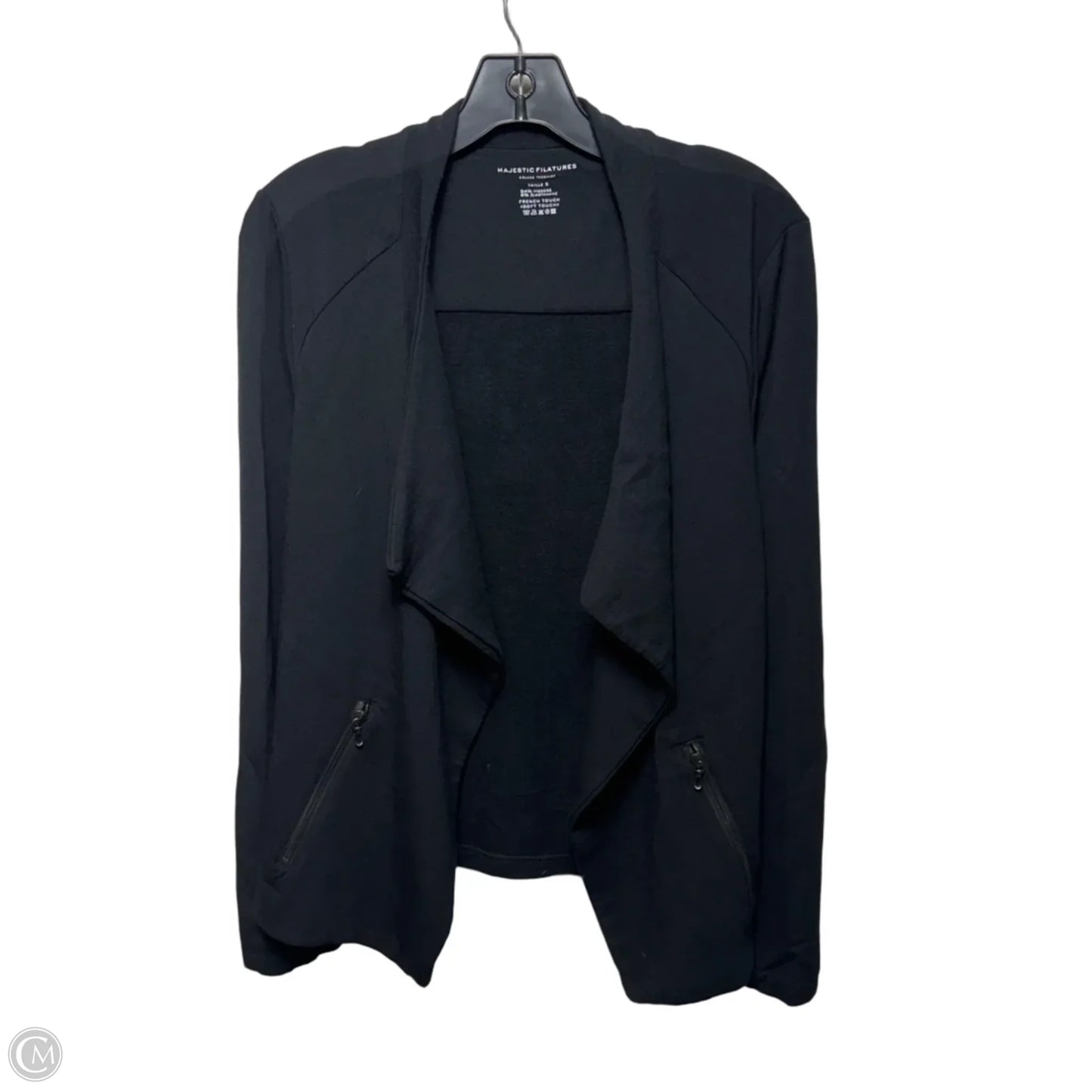 Cardigan By Majestic Filatures In Black, Size: Xl