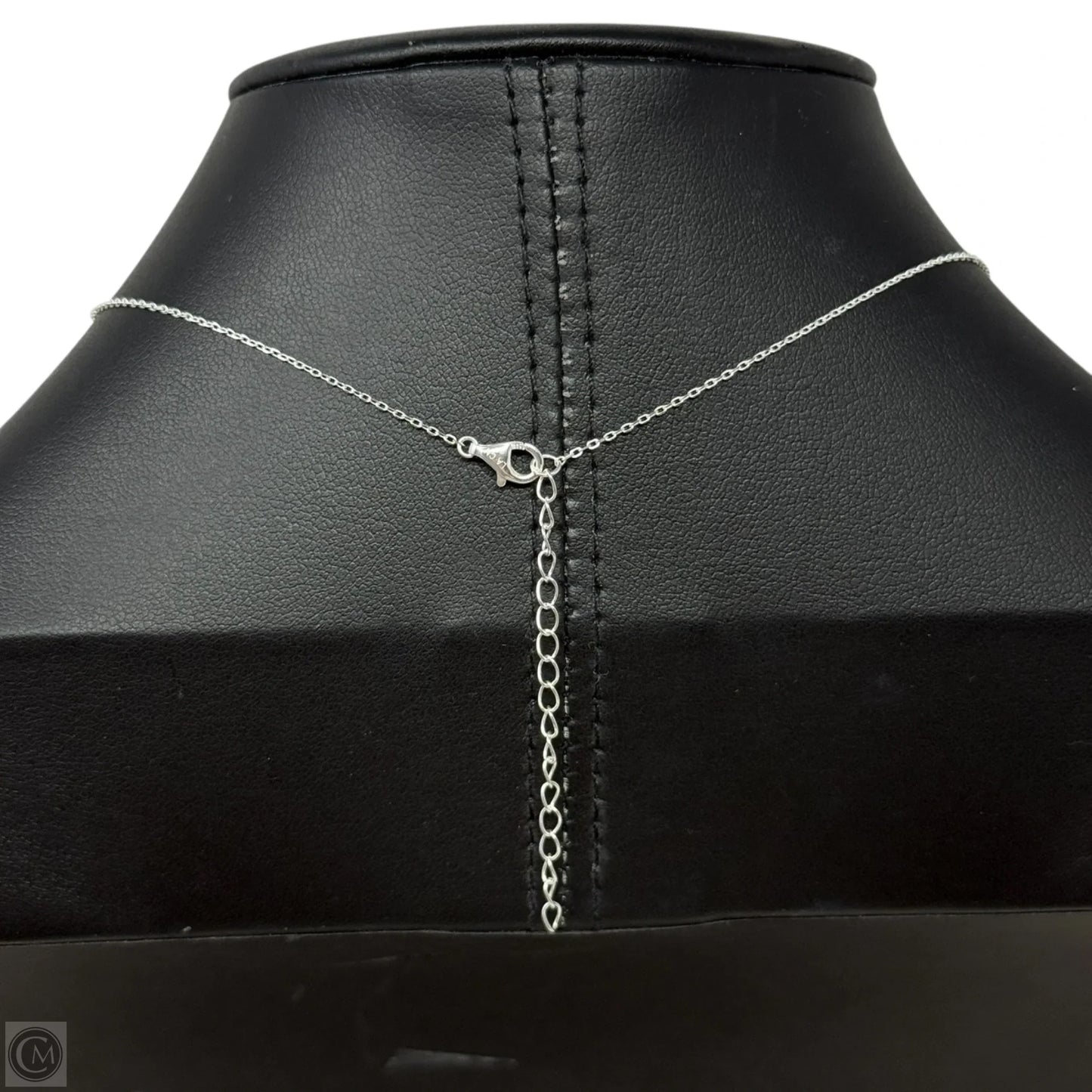 White Opal & Sterling Silver Owl Necklace