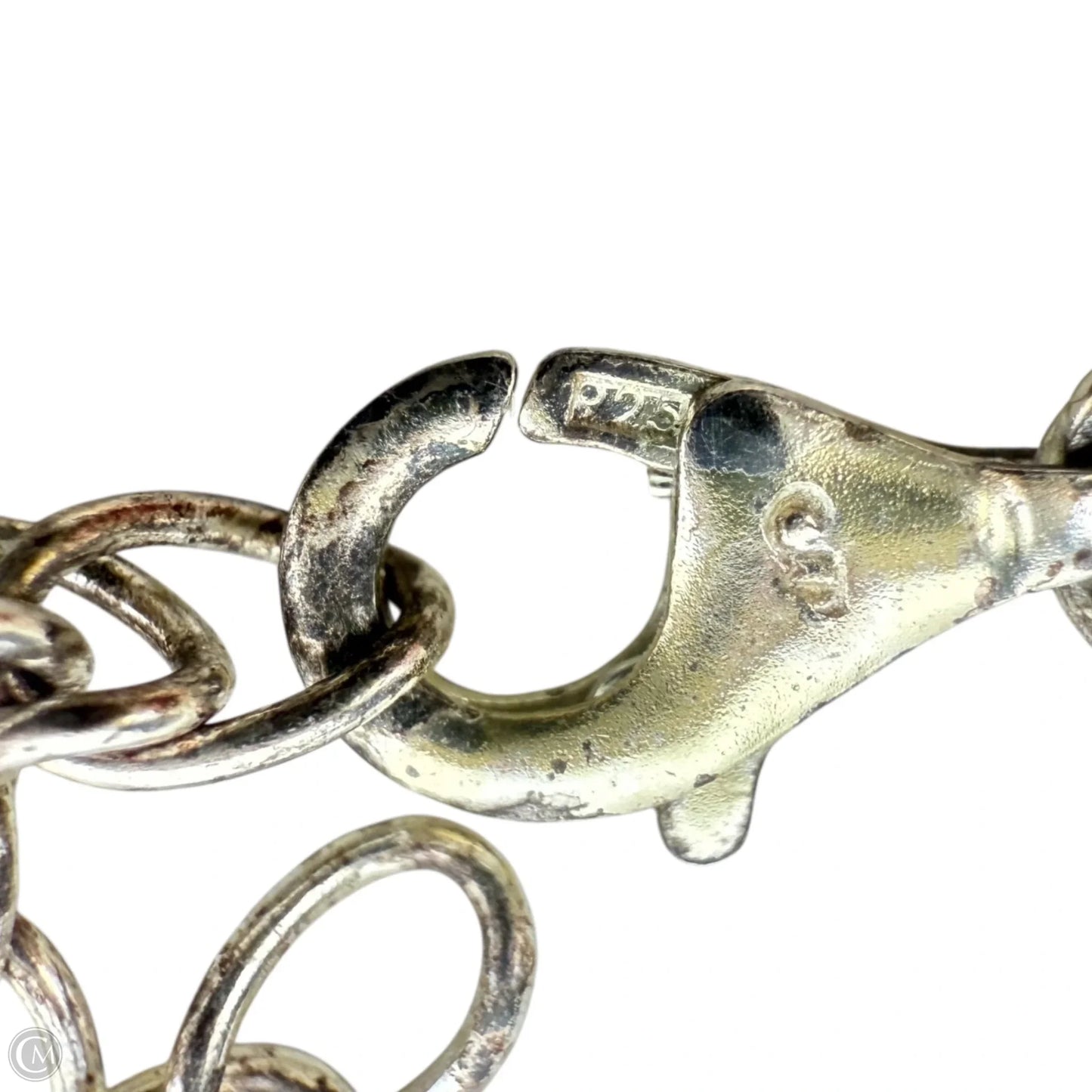 Triple Strand Cultured Freshwater Baroque Pearl  Necklace With Sterling Silver Clasp