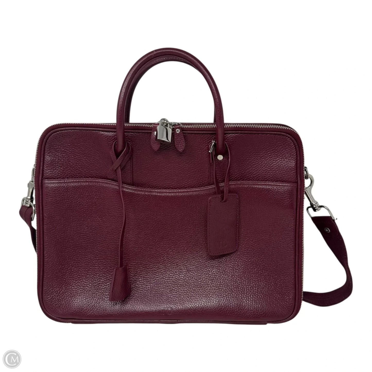 Laptop Bag Leather By Ro, Size: Large