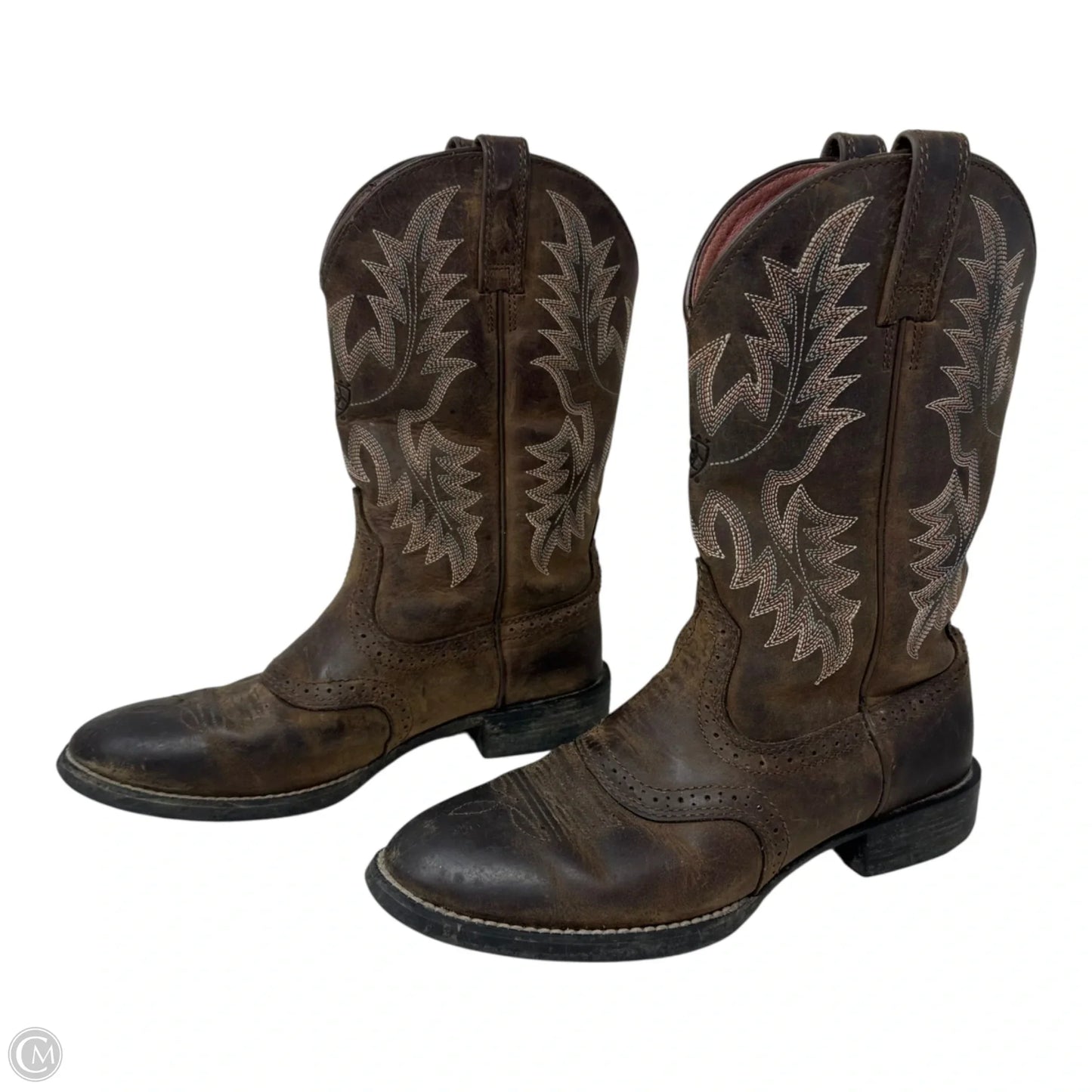 Boots Western By Ariat In Brown, Size: 6.5