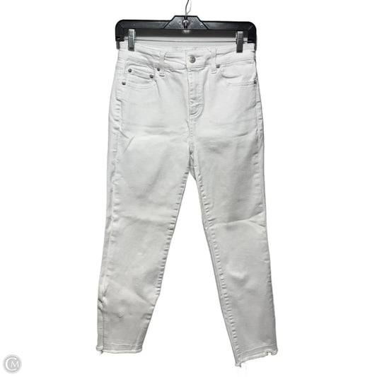 Jeans Straight By Pistola In White Denim, Size: 2