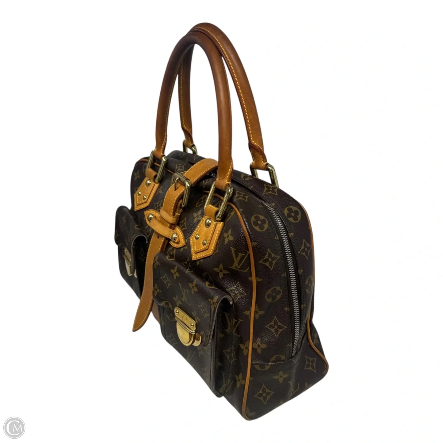 AS IS Vintage Manhattan Handbag Luxury Designer By Louis Vuitton, Size: Medium