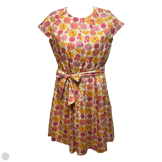 Dress Casual Short By Brooks Brothers In Floral Print, Size: 8