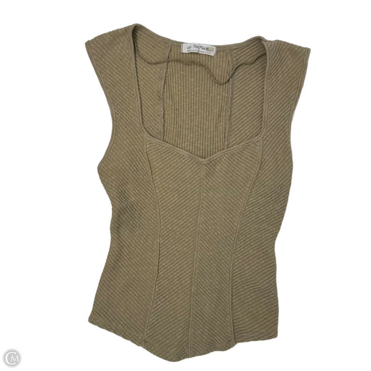 Top Sleeveless By We The Free In Tan, Size: M