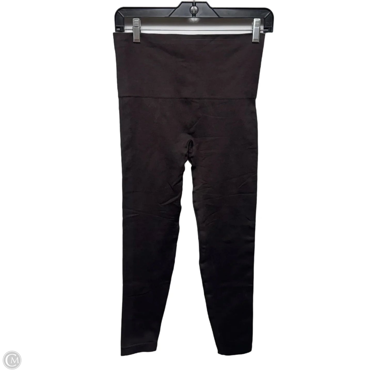 Athletic Leggings By Spanx In Brown, Size: L