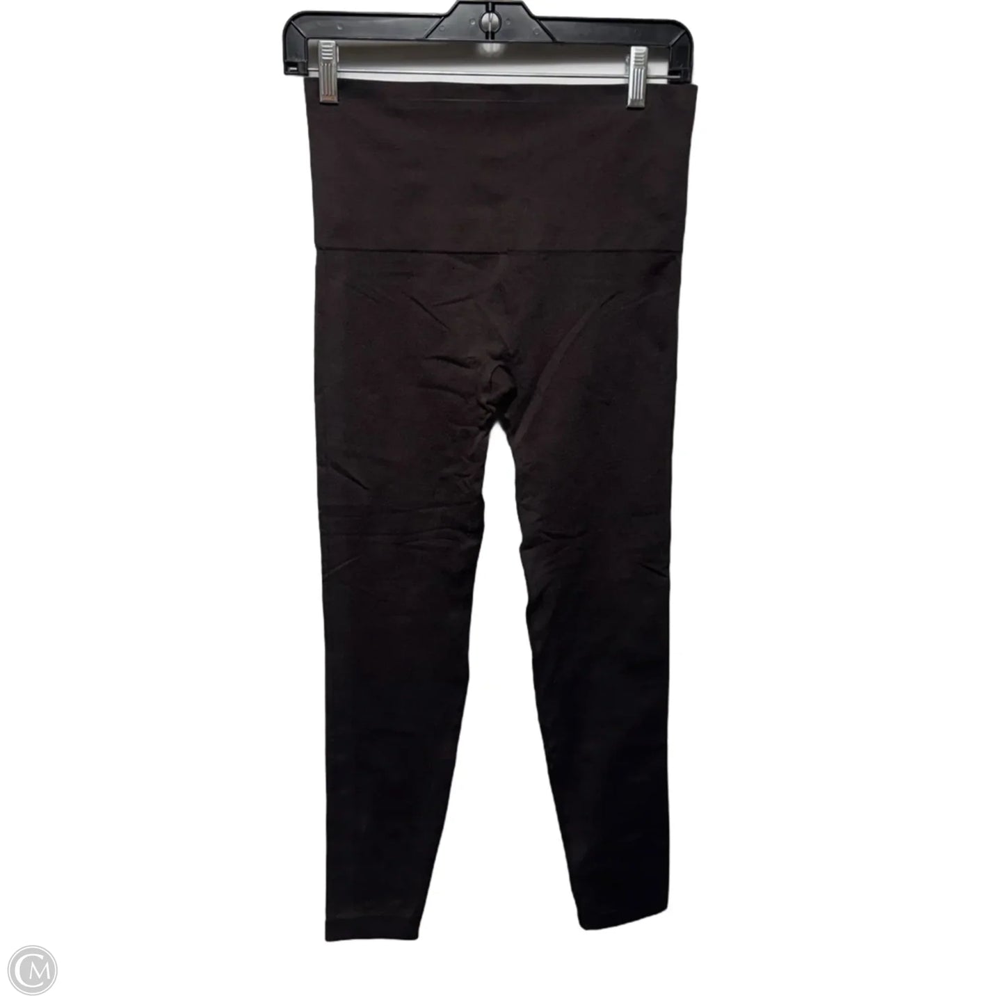 Athletic Leggings By Spanx In Brown, Size: L