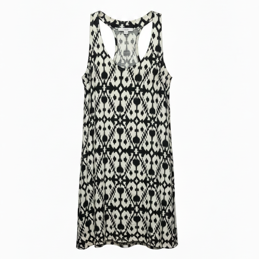 Dress Casual Midi By Kavu In Black & White, Size: S