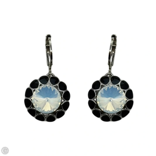 Iridescent Stone Dangle Earrings