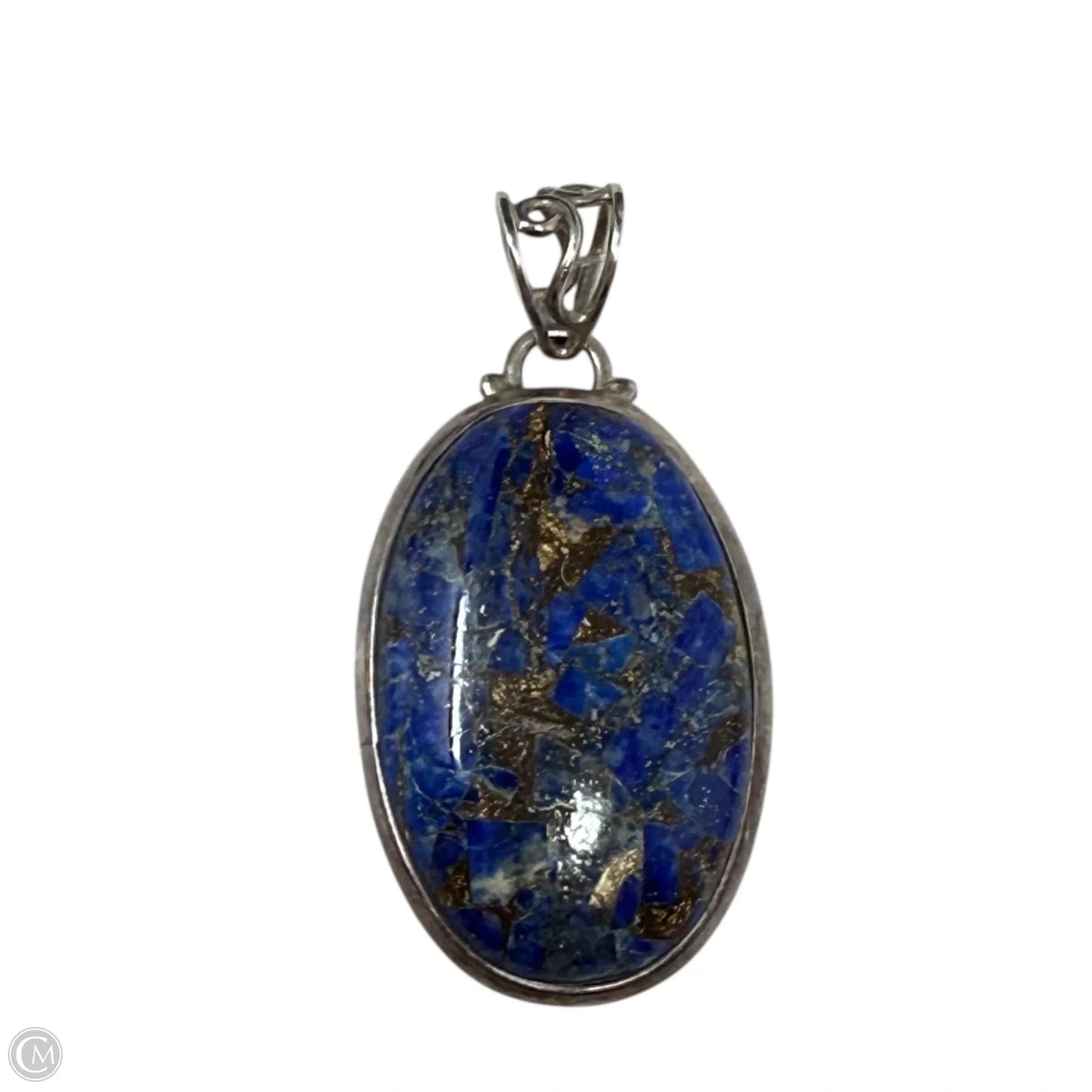 Lapis Lazuli & Sterling Silver Pendant