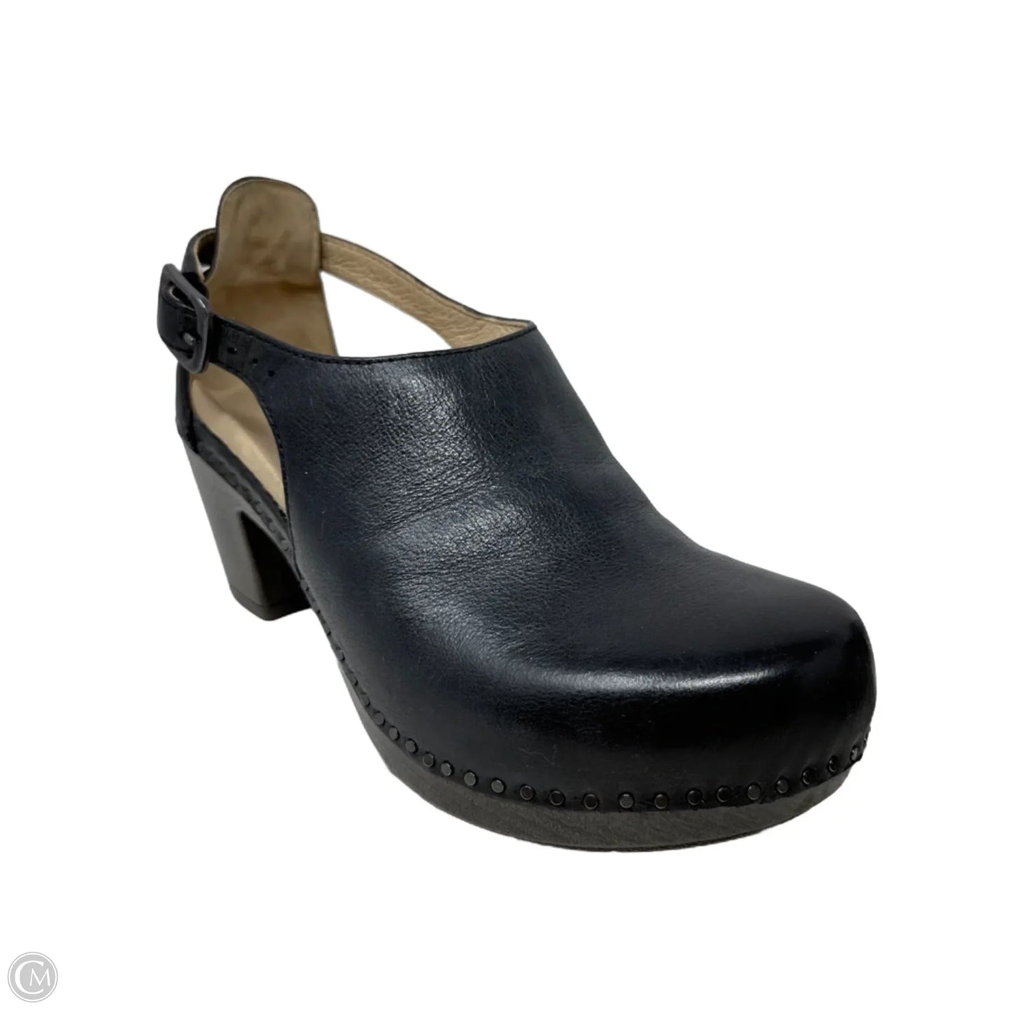 Sassy Heeled Clogs
 Heels Block By Dank In Black, Size: 7