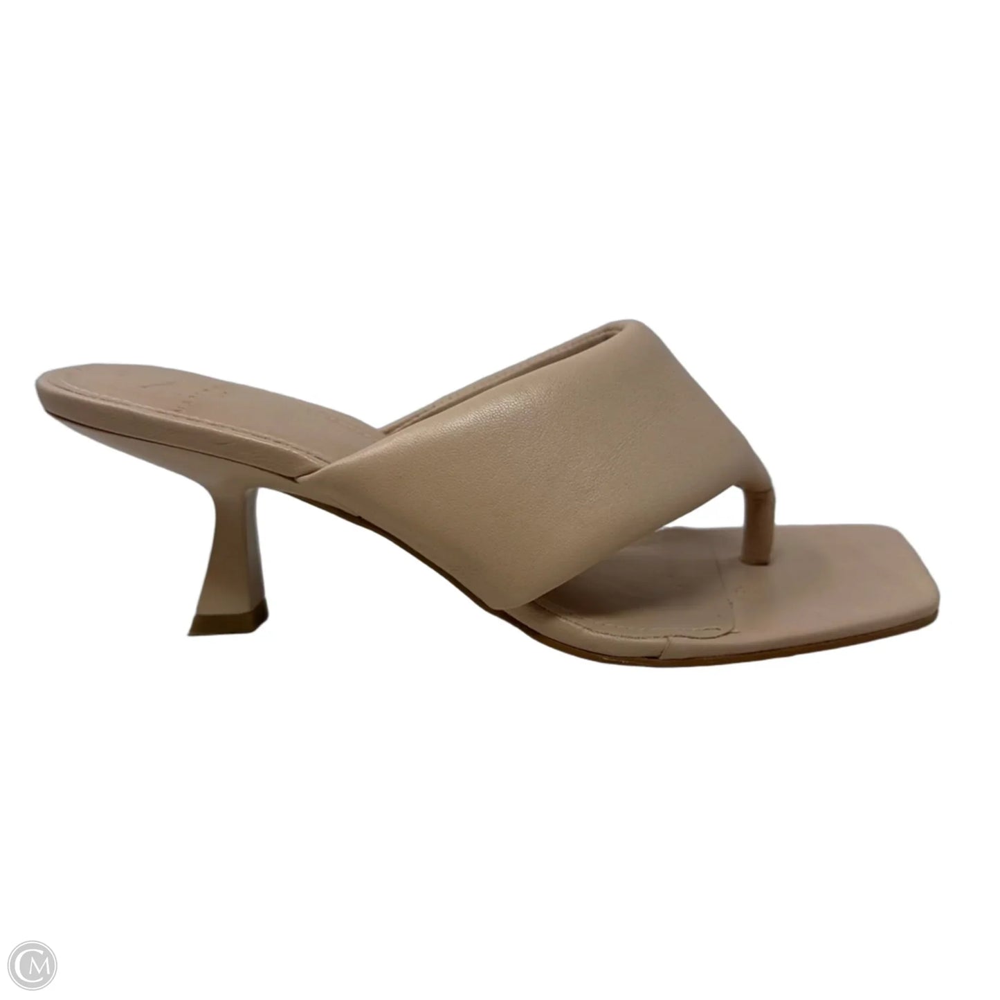 Cici Heeled Sandals By Marc Fisher In Beige, Size: 7