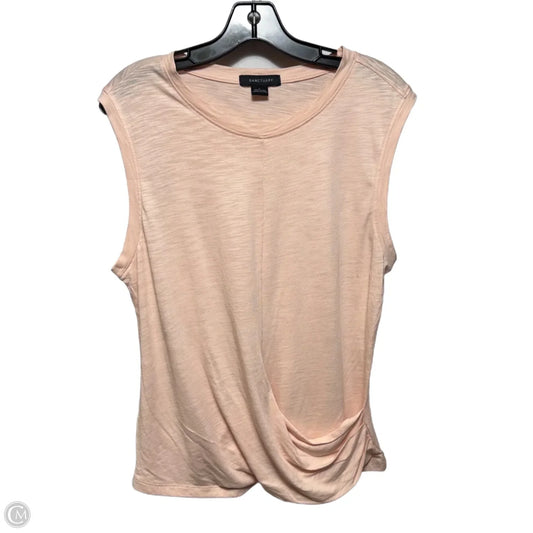 Top Sleeveless By Sanctuary In Peach, Size: L