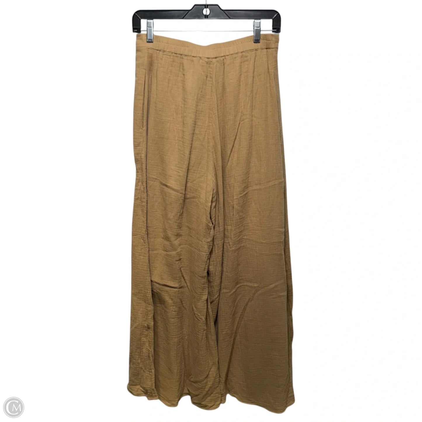 Pants Wide Leg By Aakaa In Tan, Size: M