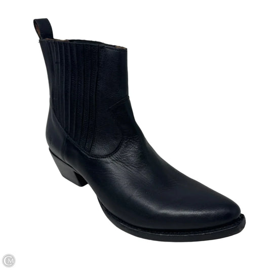 Sacha Chelsea Western Booties Designer By Frye In Black, Size: 11