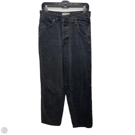 Crossroads Mid-Rise Slim Straight Jeans By We The Free In Black Denim, Size: 4/27