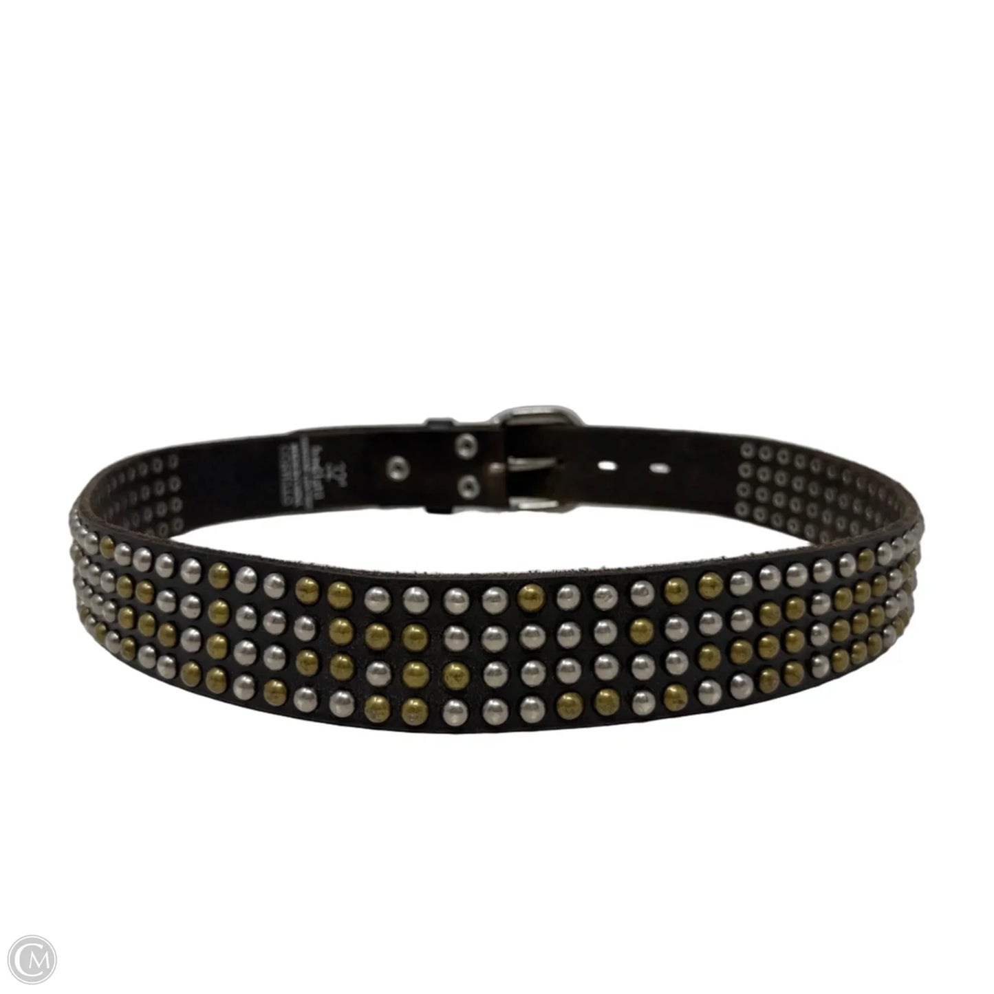 Costello Studded Leather Belt By Bed Stu, Size: 32”