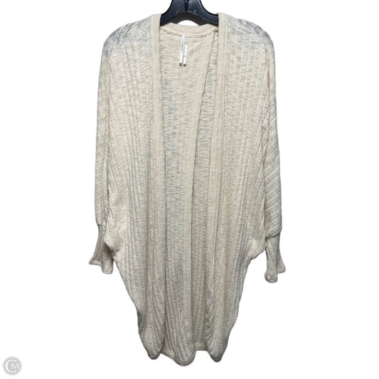 Sweater Cardigan By Anthropologie In Cream, Size: S/M