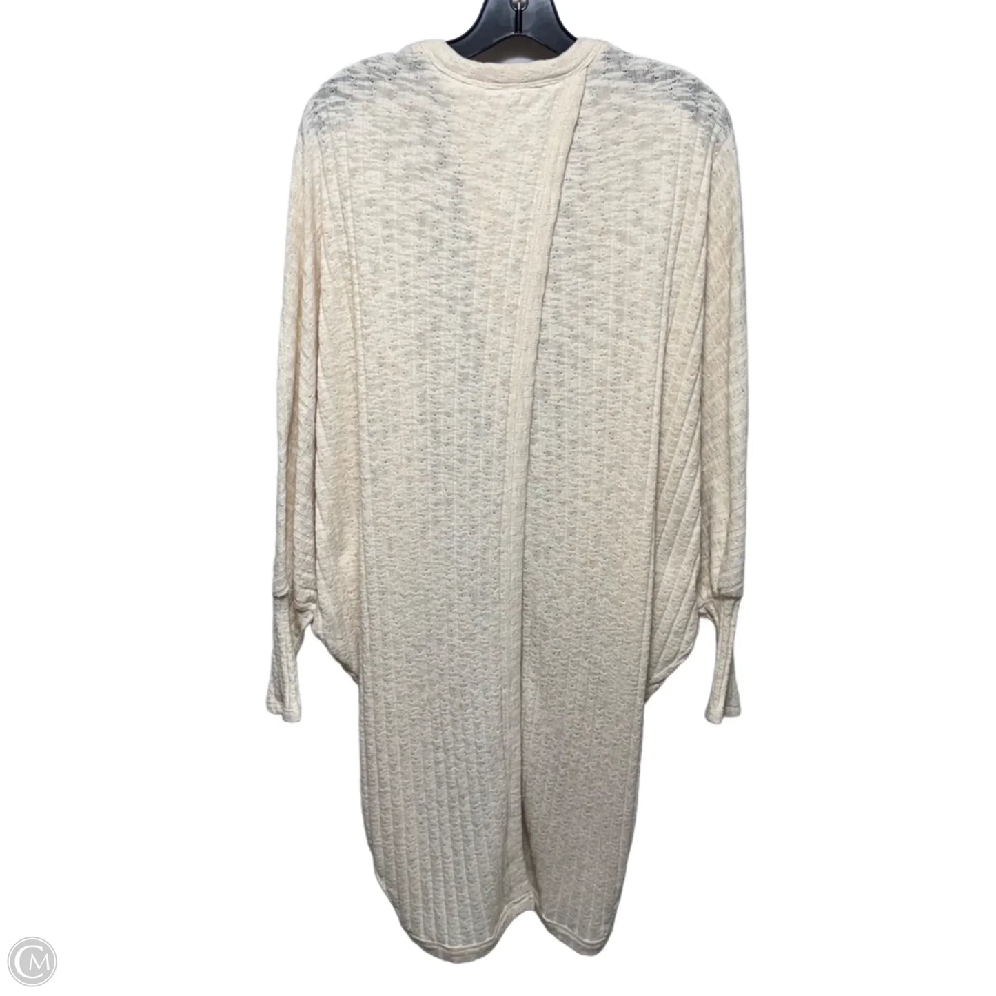 Sweater Cardigan By Anthropologie In Cream, Size: S/M
