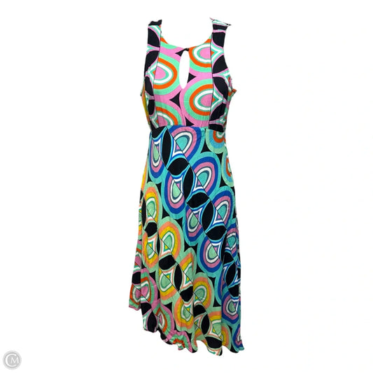 Kenzie Asymmetrical Dress By Anthropologie In Geometric Pattern, Size: 2