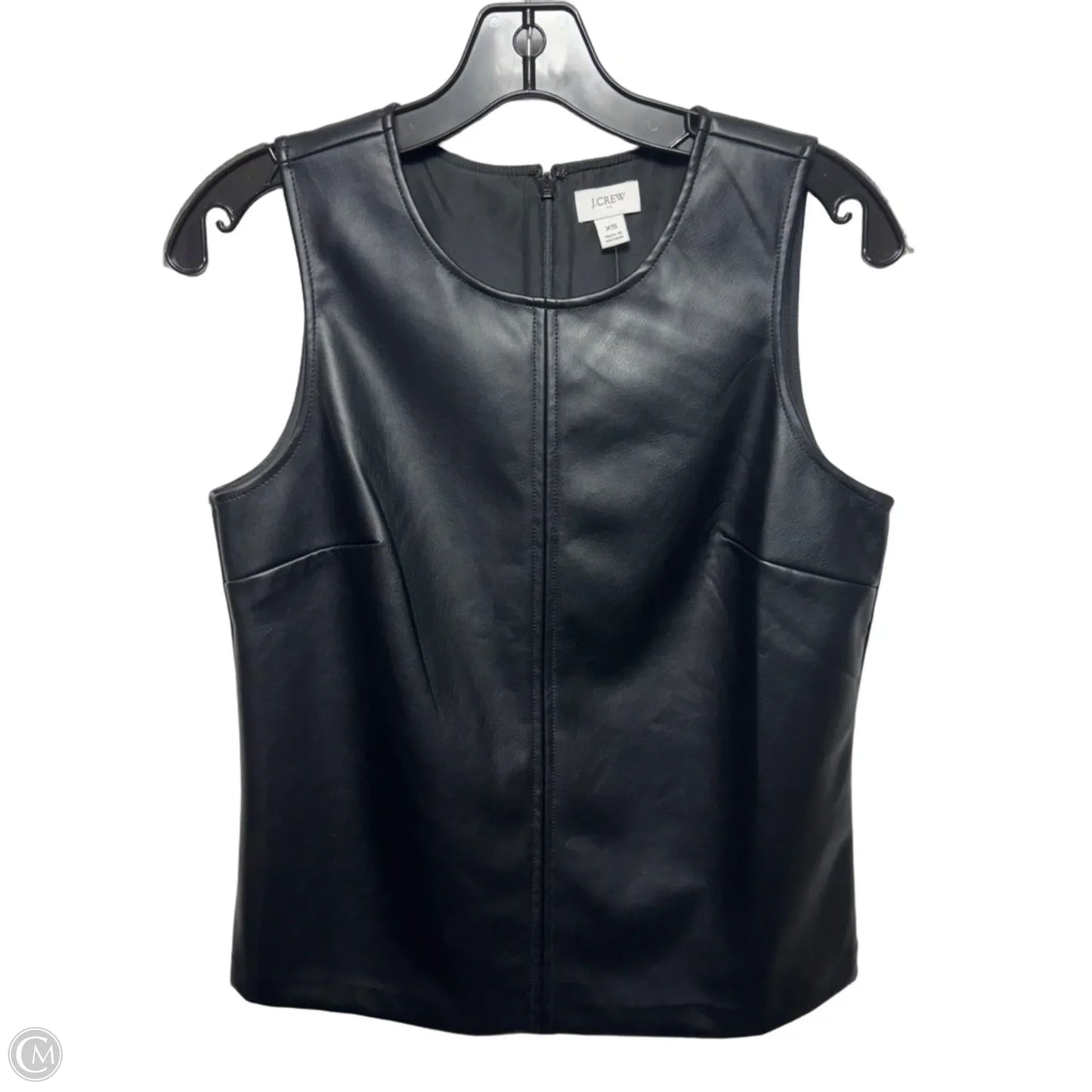 Top Sleeveless By J. Crew In Black, Size: Xs