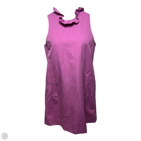 Stella Bow Back Linen Blend Mini Dress By Tyler Boe In Lotus, Size: M