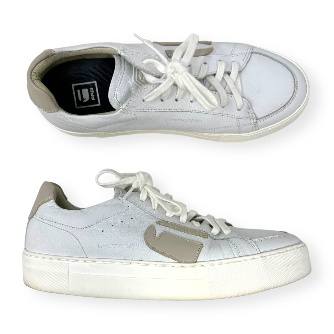 White Shoes Sneakers G-Star Raw ,Size 9