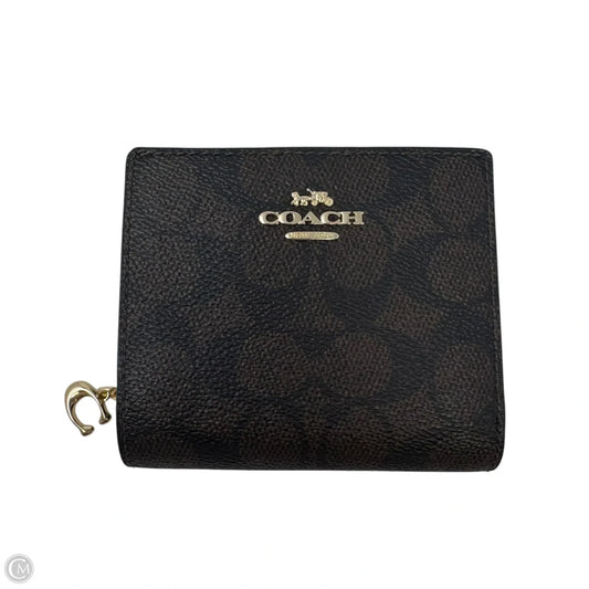 Signature Snap Wallet Designer By Coach, Size: Medium