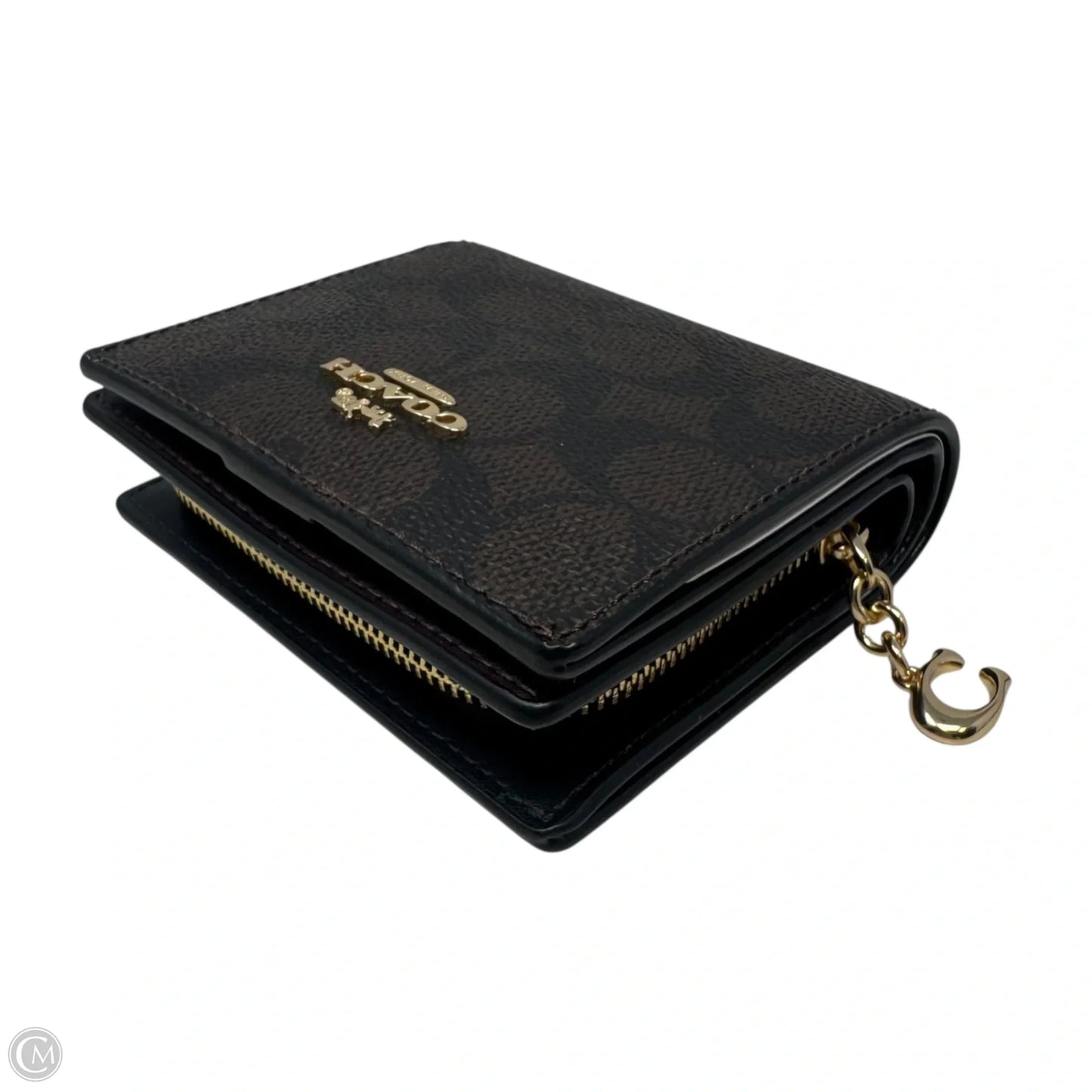 Signature Snap Wallet Designer By Coach, Size: Medium