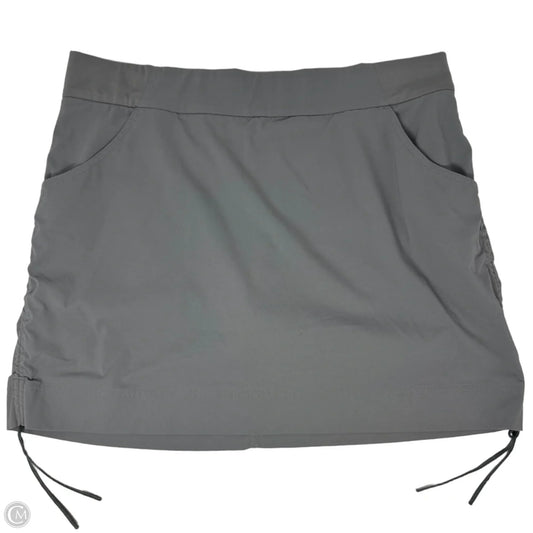 Athletic Skort By Columbia In Grey, Size: Xl
