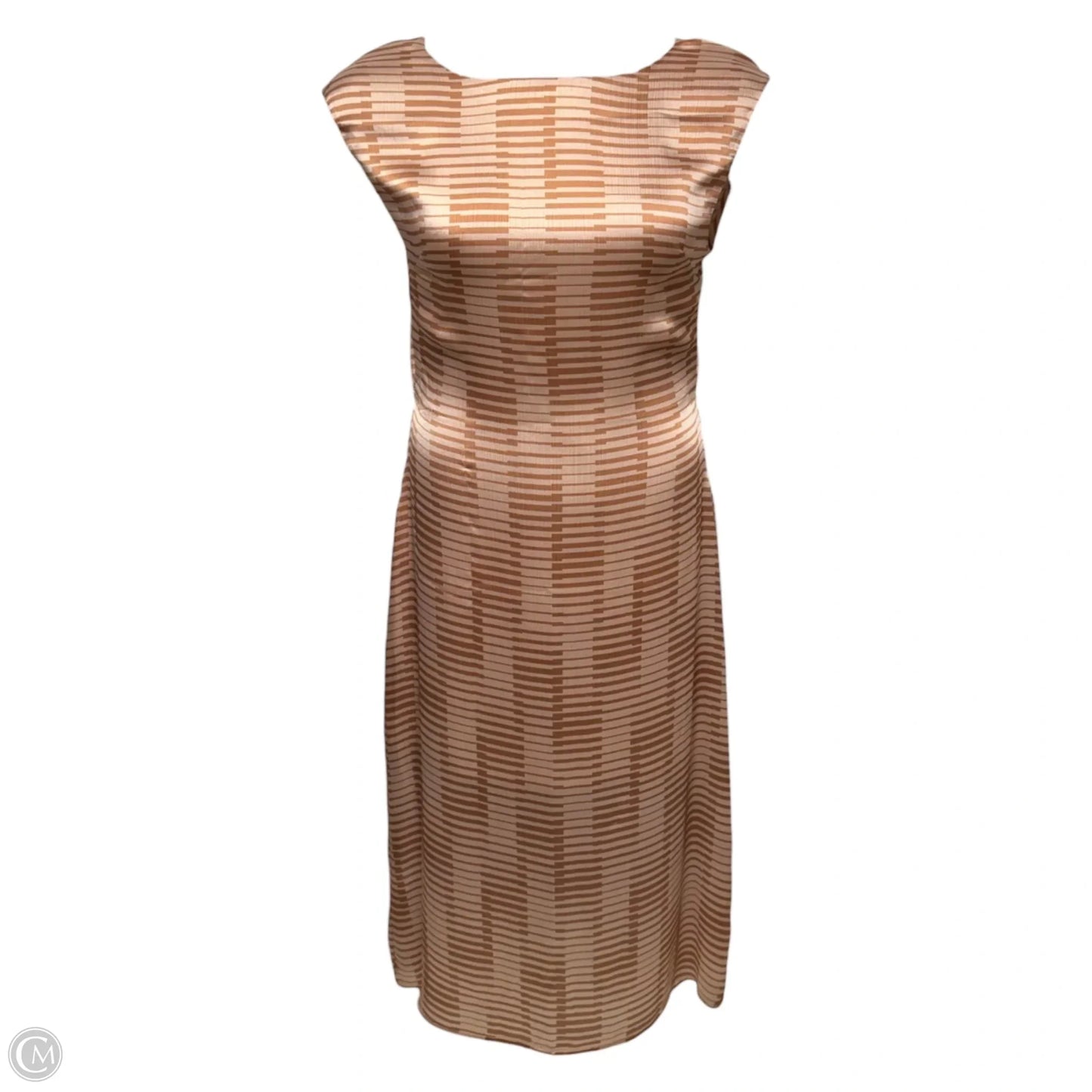 Narai Midi Dress By Mus & Bombom In Pink & Tan, Size: M