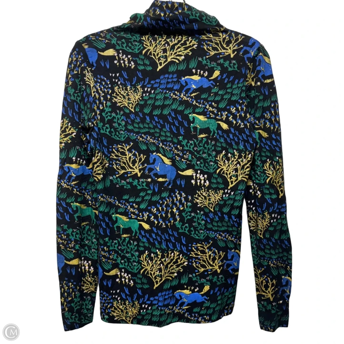 Top Long Sleeve By Unbranded In Animal Print, Size: S