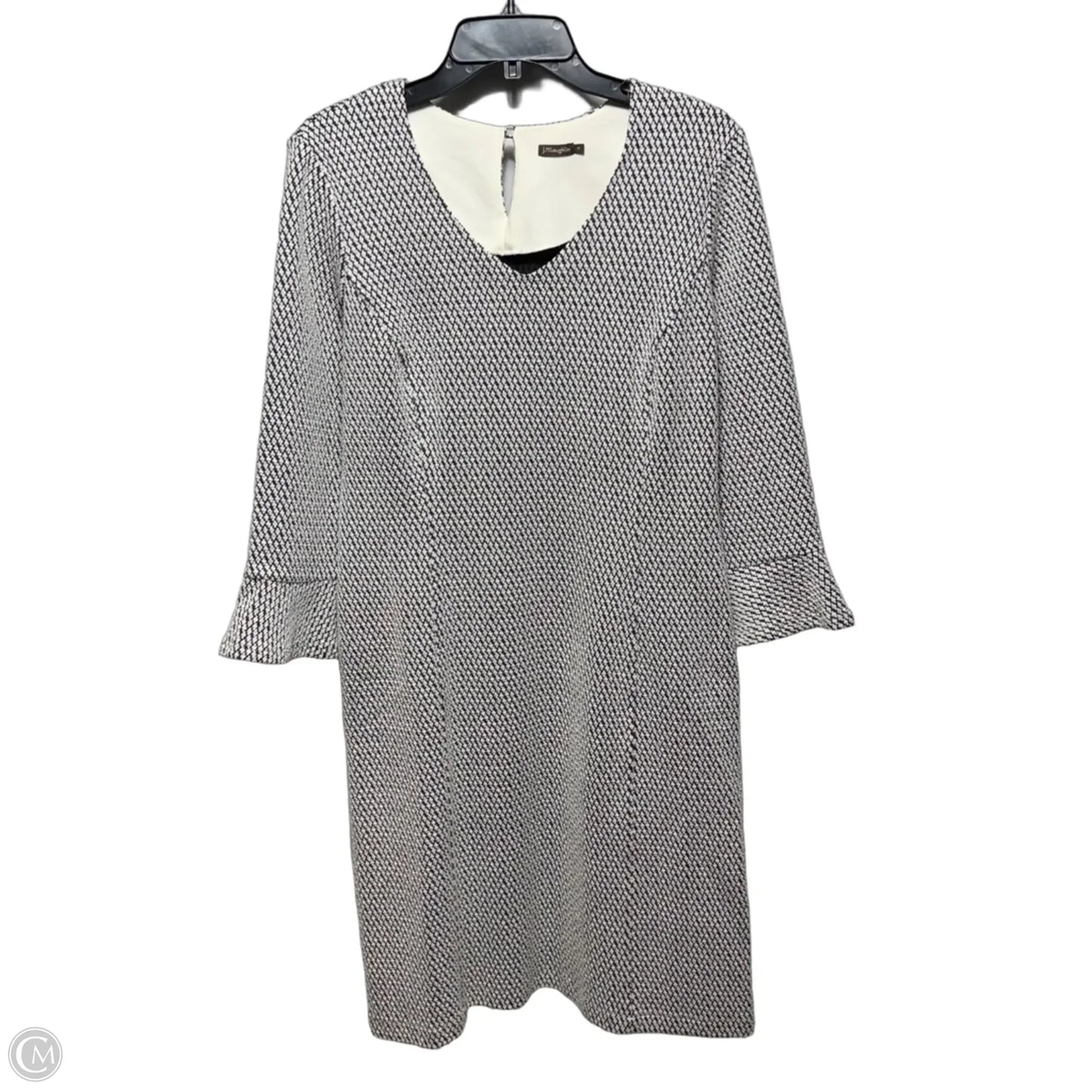 Dress Casual Midi By J Mclaughlin In Black & White, Size: M