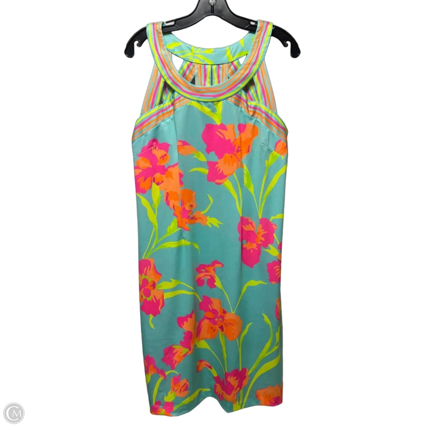 Dress Casual Midi By Gretchen Scott In Floral Print, Size: Xl