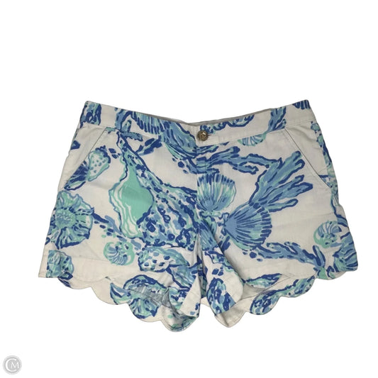 The Buttercup Shorts Designer By Lilly Pulitzer In Resort White Barefoot Princess, Size: 8