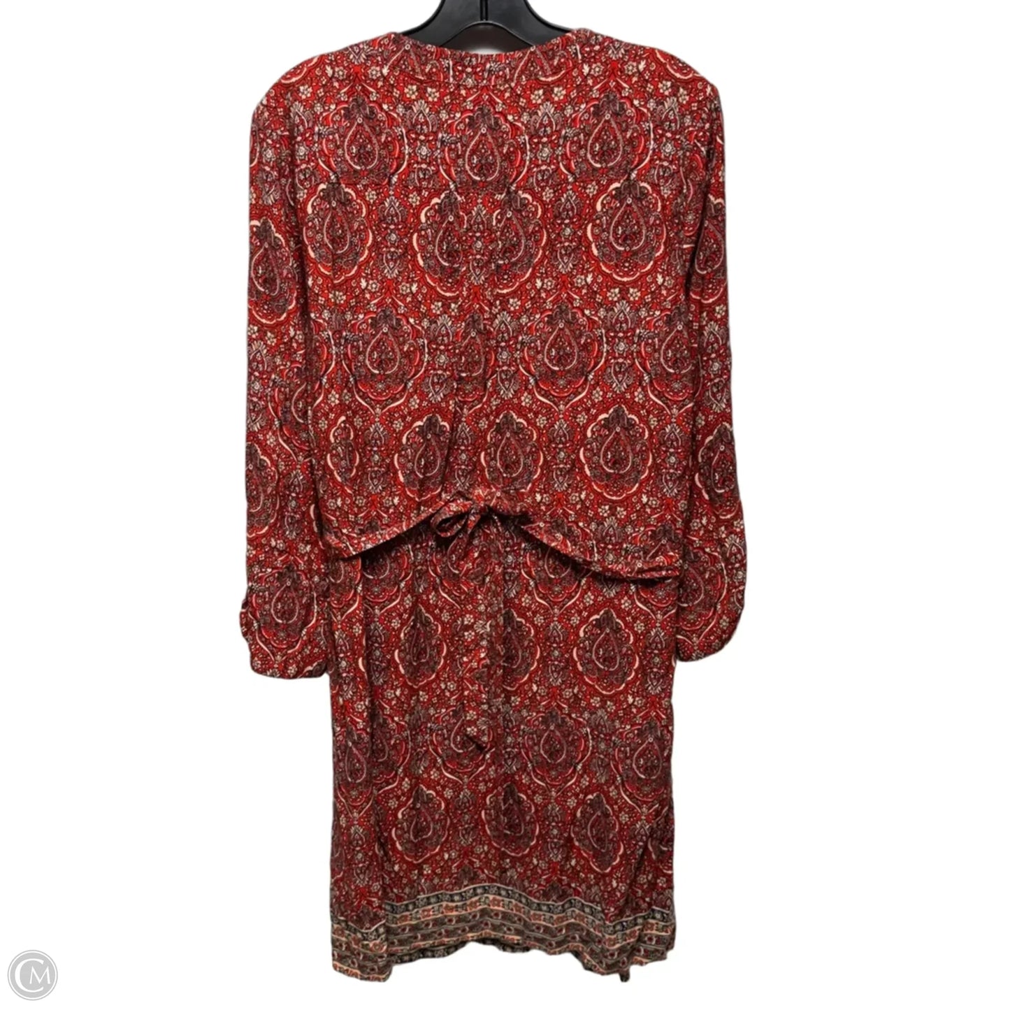 Dress Casual Short By Lucky Brand In Paisley Print, Size: Xl