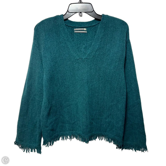 Sweater By Anthropologie In Teal, Size: S