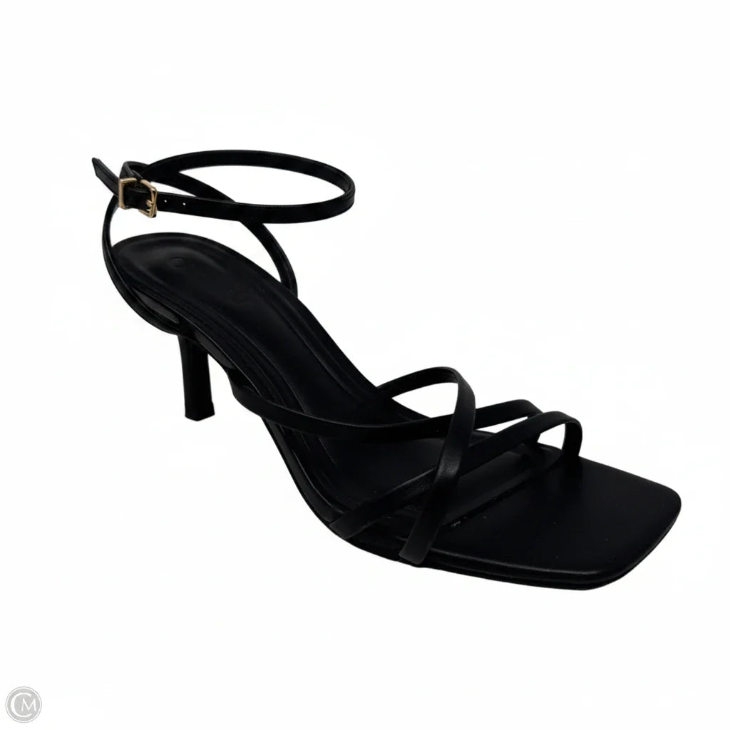 Remington Ankle Strap Sandals By Open Edit In Black, Size: 7.5