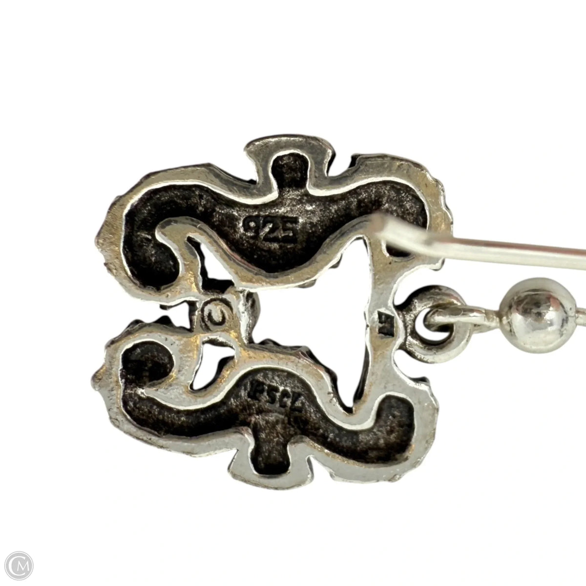 Sterling Silver Seahorse Dangle Earrings