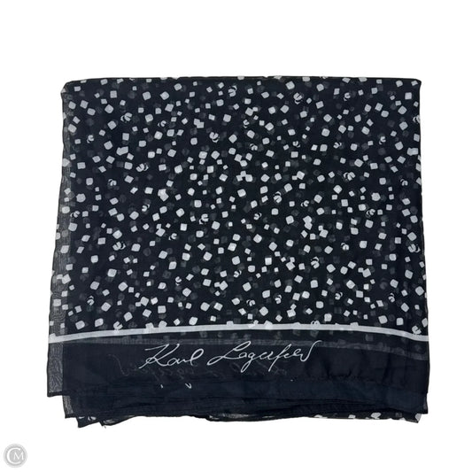 Sheer Scarf Designer By Karl Lagerfeld