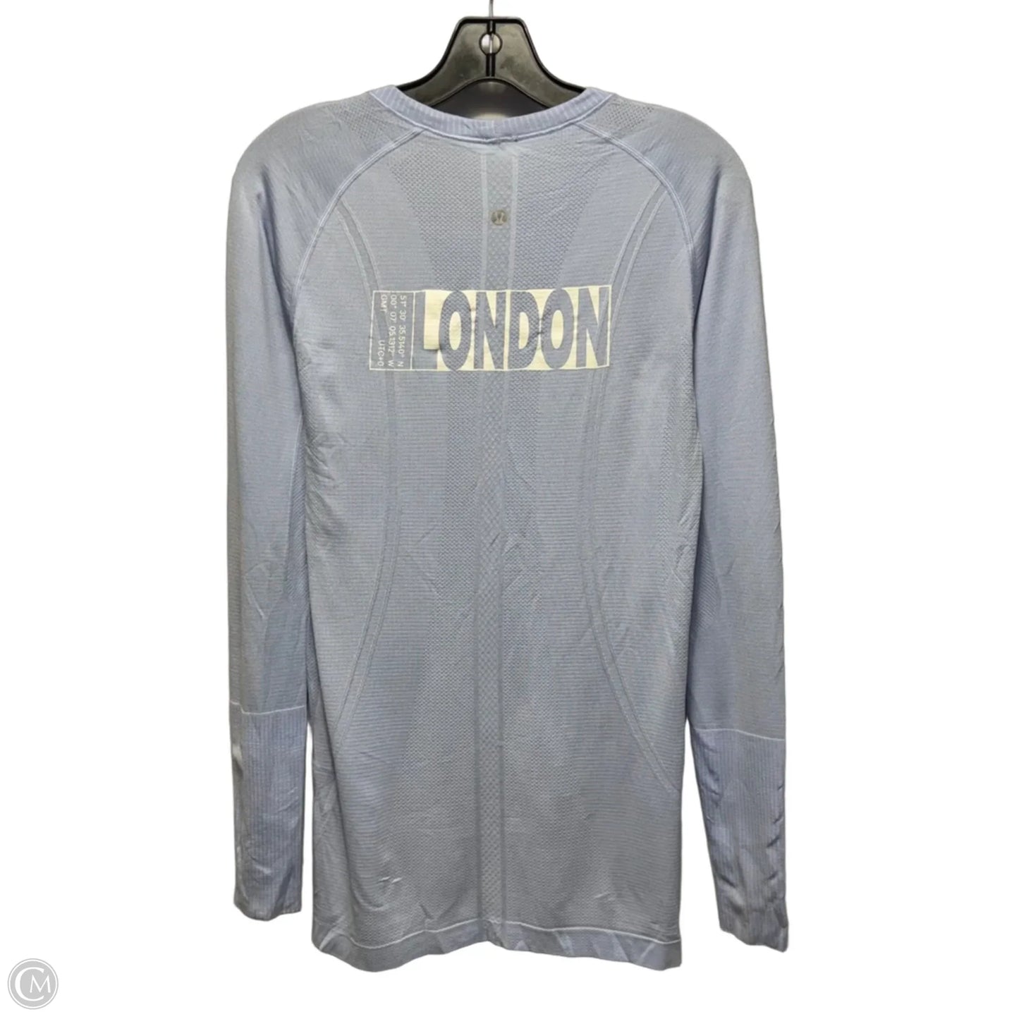 London Athletic Top Long Sleeve Crewneck By Lululemon In Blue, Size: 10