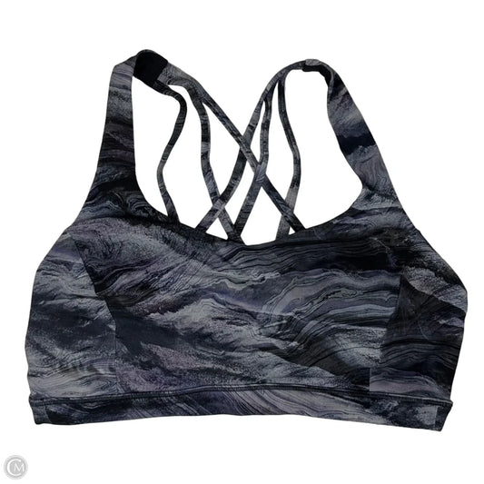 Free to Be Serene Athletic Bra By Lululemon In Multi-colored, Size: 10