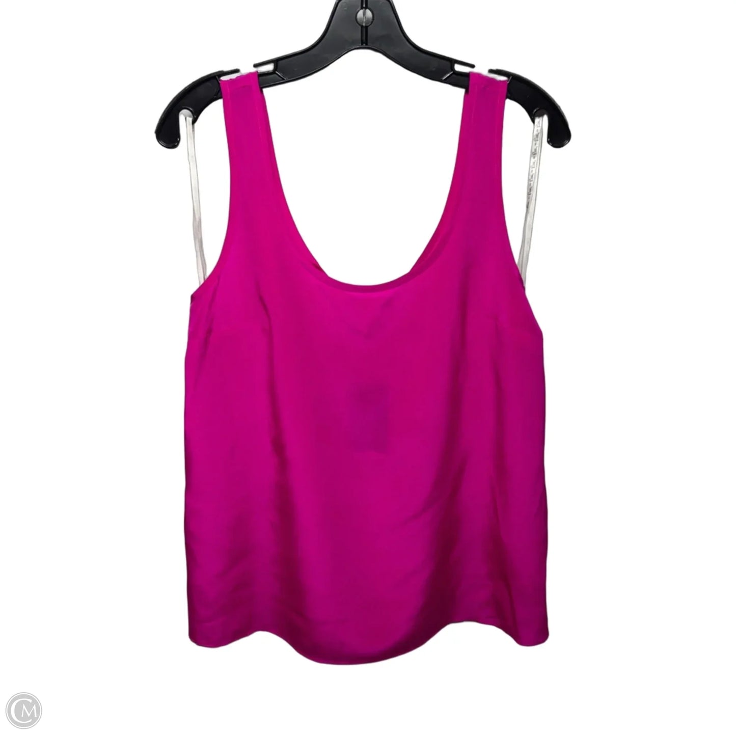 Cosmos Silk Top Sleeveless Designer By Lilly Pulitzer In Magenta, Size: S